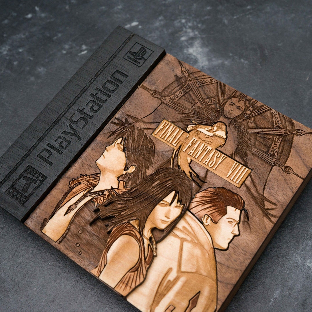 Wooden Final Fantasy VIII Playstation Cartridge - Etsy