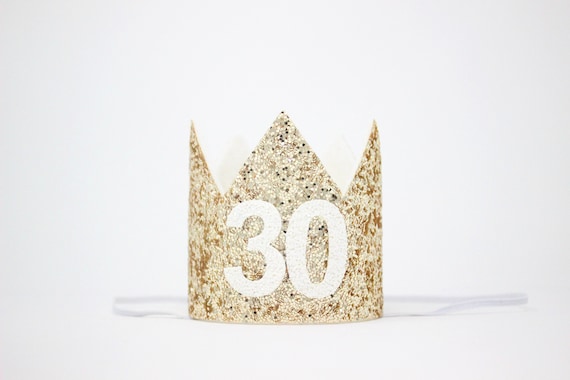 30th birthday party crown discount