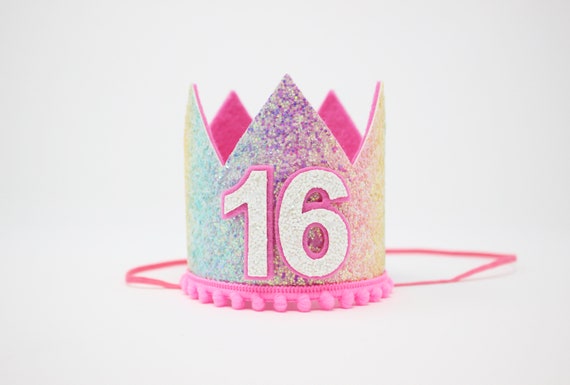 30th Birthday Headband Hot Pink//Glitter Silver 30 Years Party Tiara 30th Birthday Gifts Birthday Party Accessories