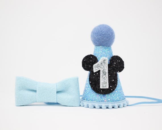 1st Birthday Hat Mickey Mouse Birthday Hat Mickey Mouse Etsy