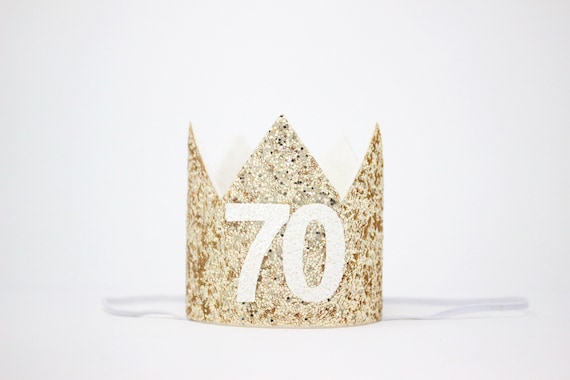 70th Birthday Crown 70th Birthday Hat 70th Birthday Party | Etsy Canada