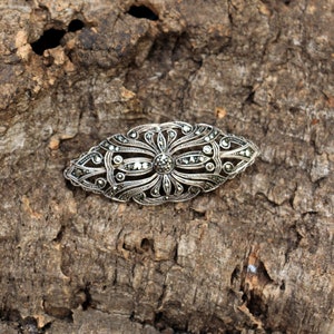 Silver Brooch - Marcasite
