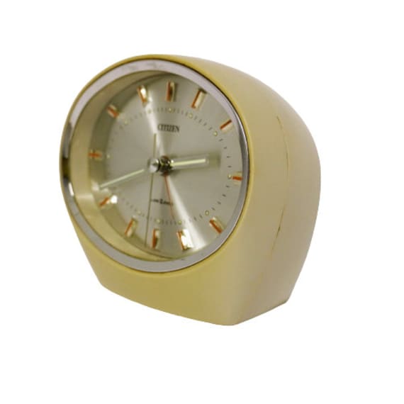 Vintage Citizen Clock - Alarm - Alarm Clock - 51102 - Etsy
