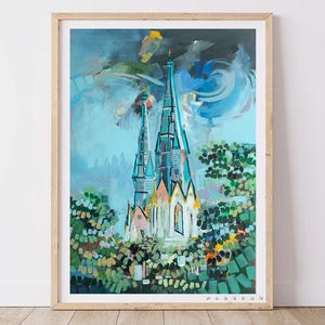 Cathedral Basilica of John the Baptist | Savannah Georgia by Brandon Thomas | Archival Quality Giclee Art Print