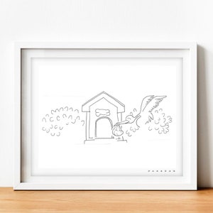 Dawg Delivery University of Georgia Nursery Baby Shower Print