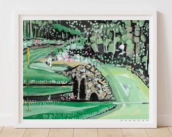 The Masters “Par 3 Tournament” by Brandon Thomas | Archival-Quality Art Print
