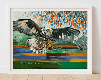 Auburn Tigers "Independence at the 50" War Eagle | Archival-Quality Art Print