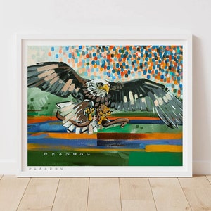 Auburn Tigers &quot;Independence at the 50&quot; War Eagle | Archival-Quality Art Print