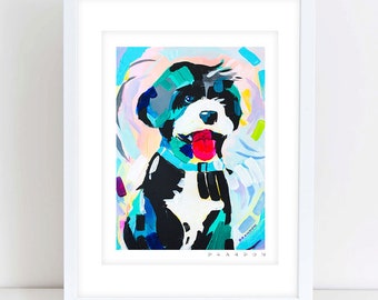 Portuguese Water Dog | Archival-Quality Art Print