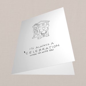 UGA Greeting Card: It's Always A Celebration When I'm With You image 2
