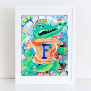 Florida Gators "Fighting Gator" | Archival-Quality Print