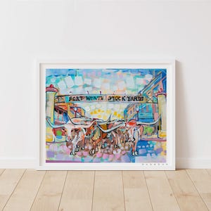 Fort Worth Stockyards &quot;Cowtown Coliseum&quot; by Brandon Thomas | Archival-Grade Giclee Fine Art Print