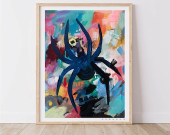 Richmond Spiders | Archival-Grade Art Print