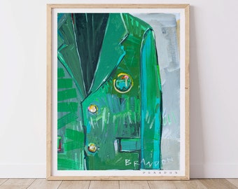The Masters “Green Jacket” by Brandon Thomas | Archival-Quality Art Print
