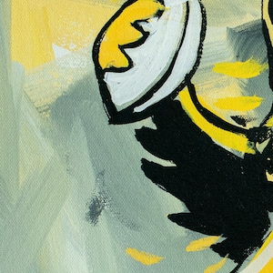 Iowa Hawkeyes vintage Herky the Hawk Archival-grade Art Print by ...