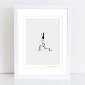 Atlanta Braves World Series Freddie Freeman Celebration [GREY VERSION] Original Illustration Print