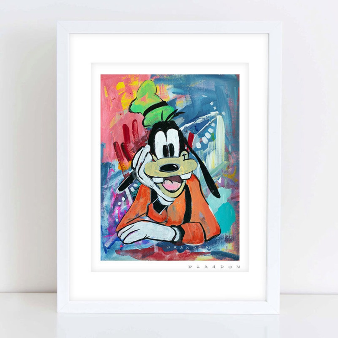 Atlanta Braves Blooper Mascot Painting Print C026