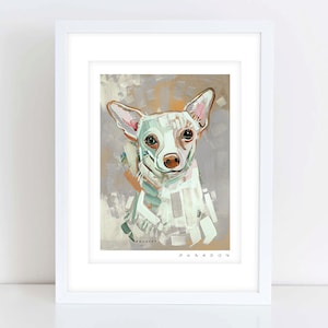 Chihuahua Painting Print