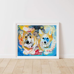 Corgis | Archival-Quality Art Print