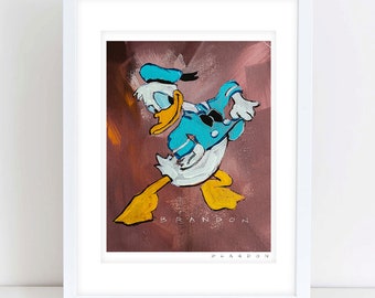 Atlanta Braves Blooper Mascot Painting Print C026