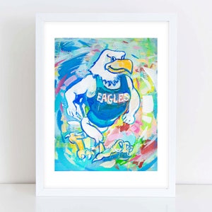 Georgia Southern Eagles &quot;Vintage Gus&quot; | Archival-Quality Art Print by Brandon Thomas