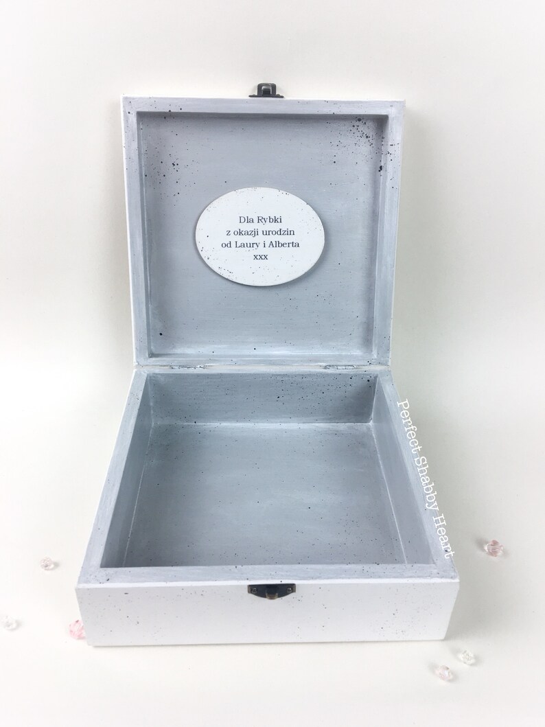 Mother/'s Day gift personalised gift jewellery box personalised wooden box vintage wooden jewellery box shabby chic box keepsake box