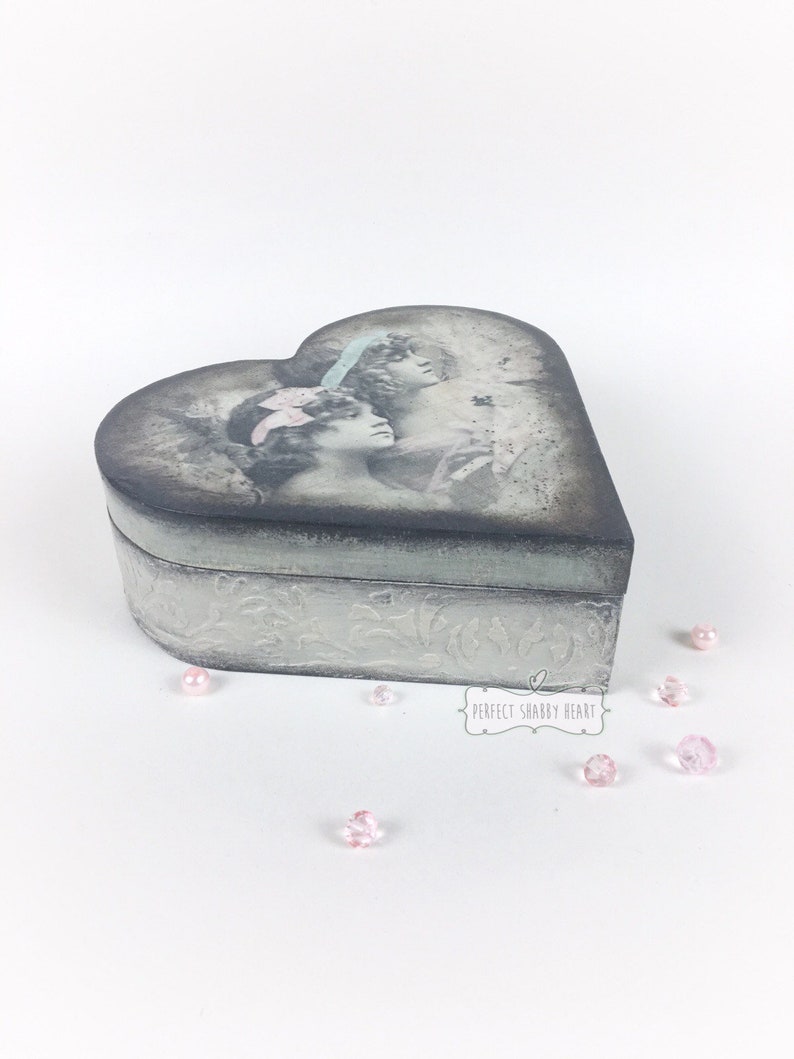 Mother/'s Day gift personalised gift jewellery box personalised wooden box vintage wooden jewellery box shabby chic box keepsake box