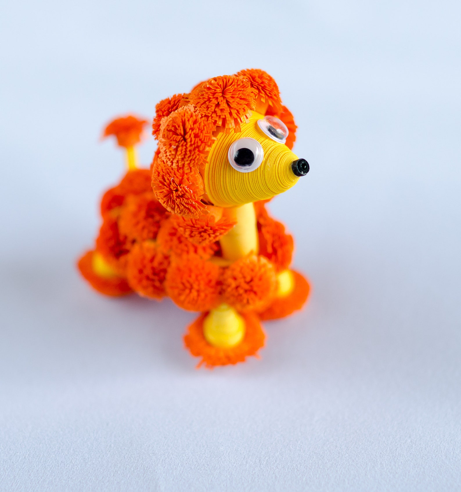 Quilling Paper Dog Paper Sympathy Gift. Toy Poodle DIY Etsy