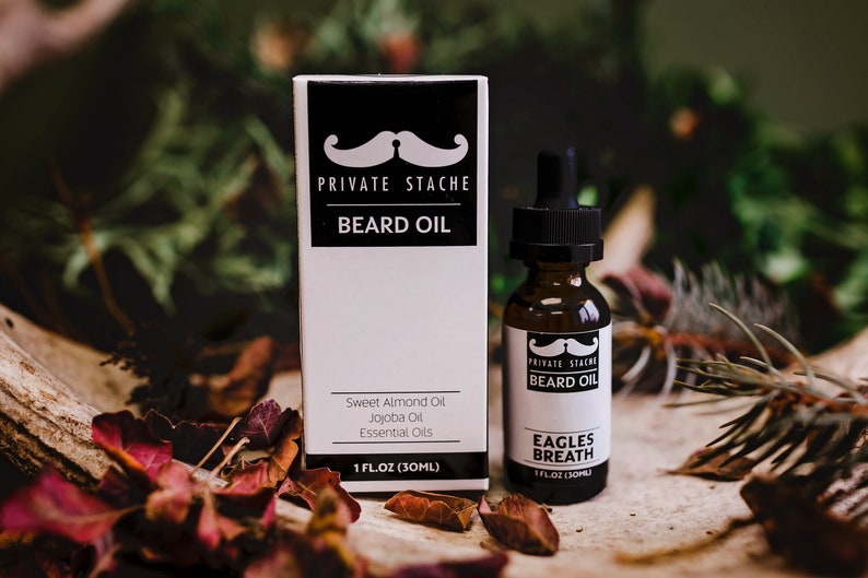 BEARD OIL:'Eagles Breath' Pine,Cedarwood,Beard Conditioner and Softener image 2