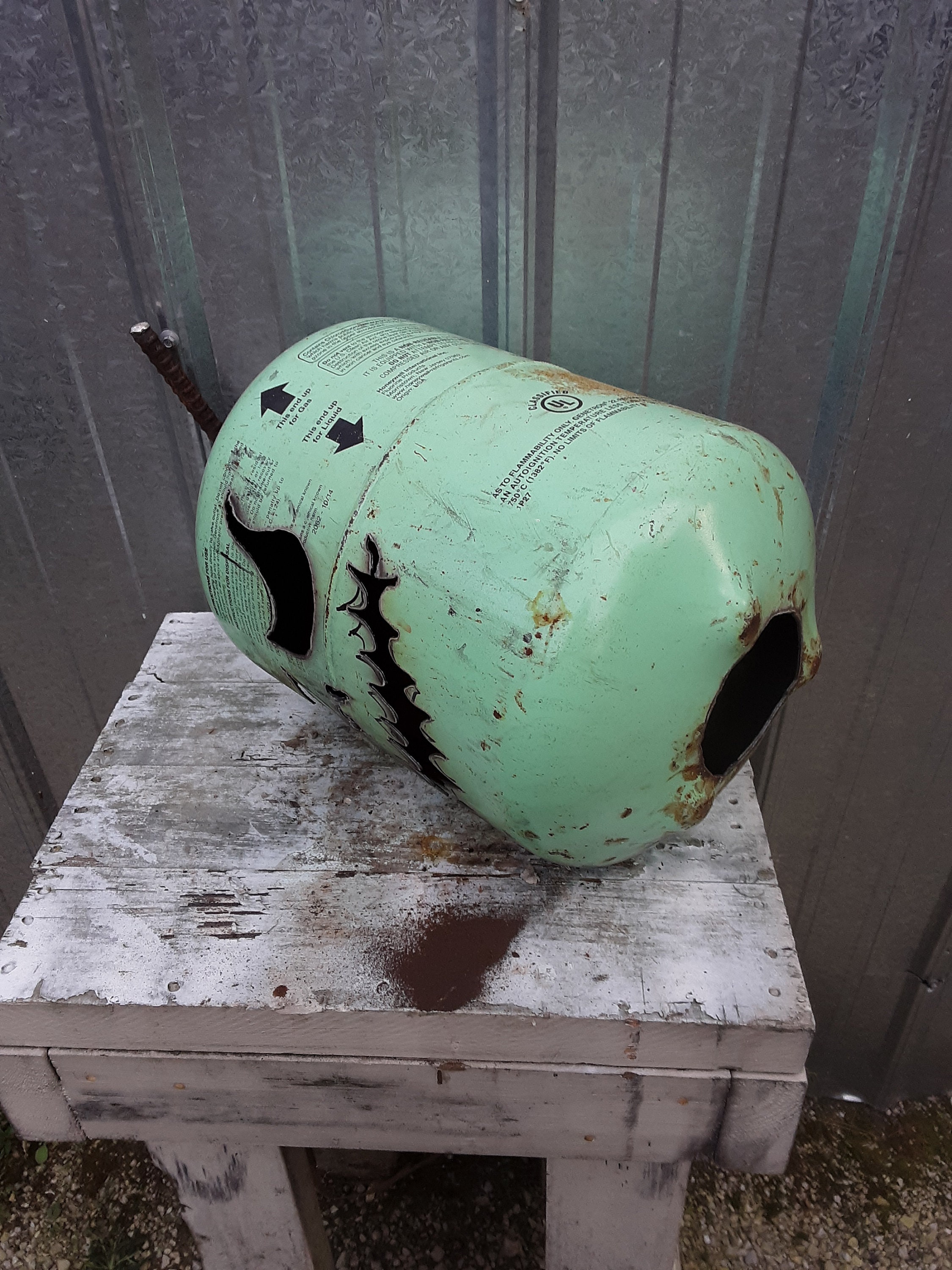 Calabazas espeluznantes de Halloween linternas Jack o | Etsy