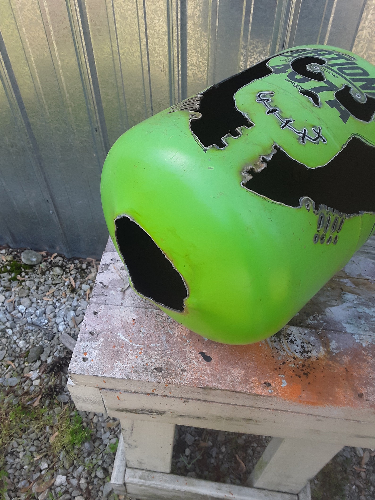 Cráneo calabazas de Halloween Linternas Jack o decoración de | Etsy