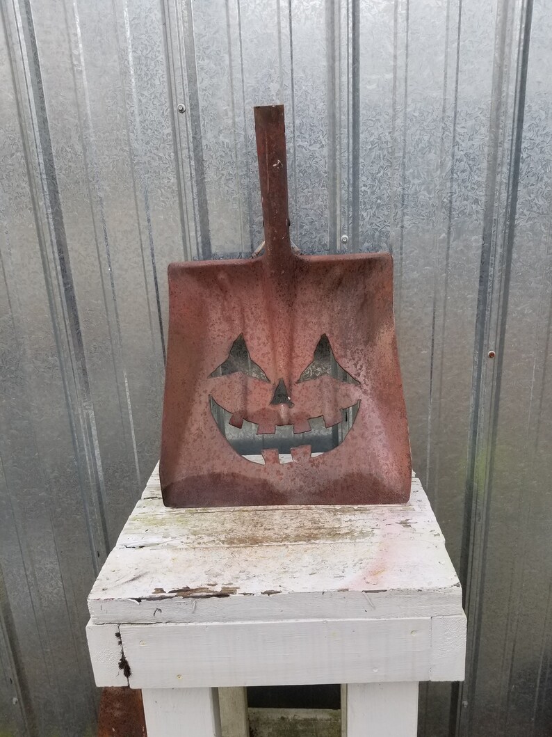 Excavator Halloween Decoration Jack-o'lantern Metal - Etsy