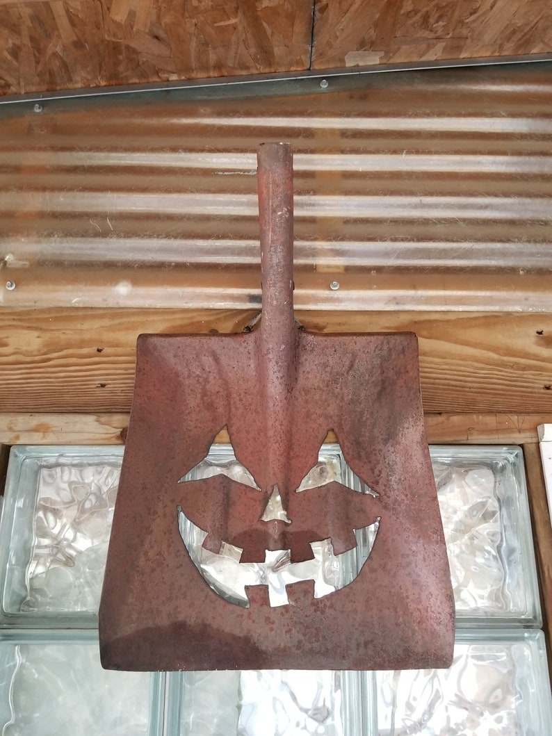 Excavator Halloween Decoration Jack-o'lantern Metal - Etsy