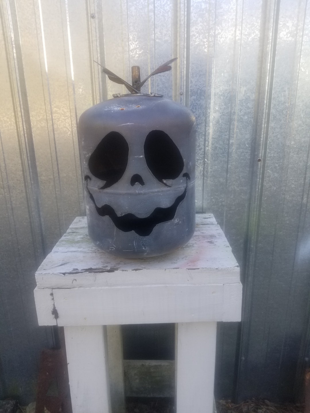 Shady Jack the Halloween Pumpkins Jack O Lanterns Metal Lawn - Etsy