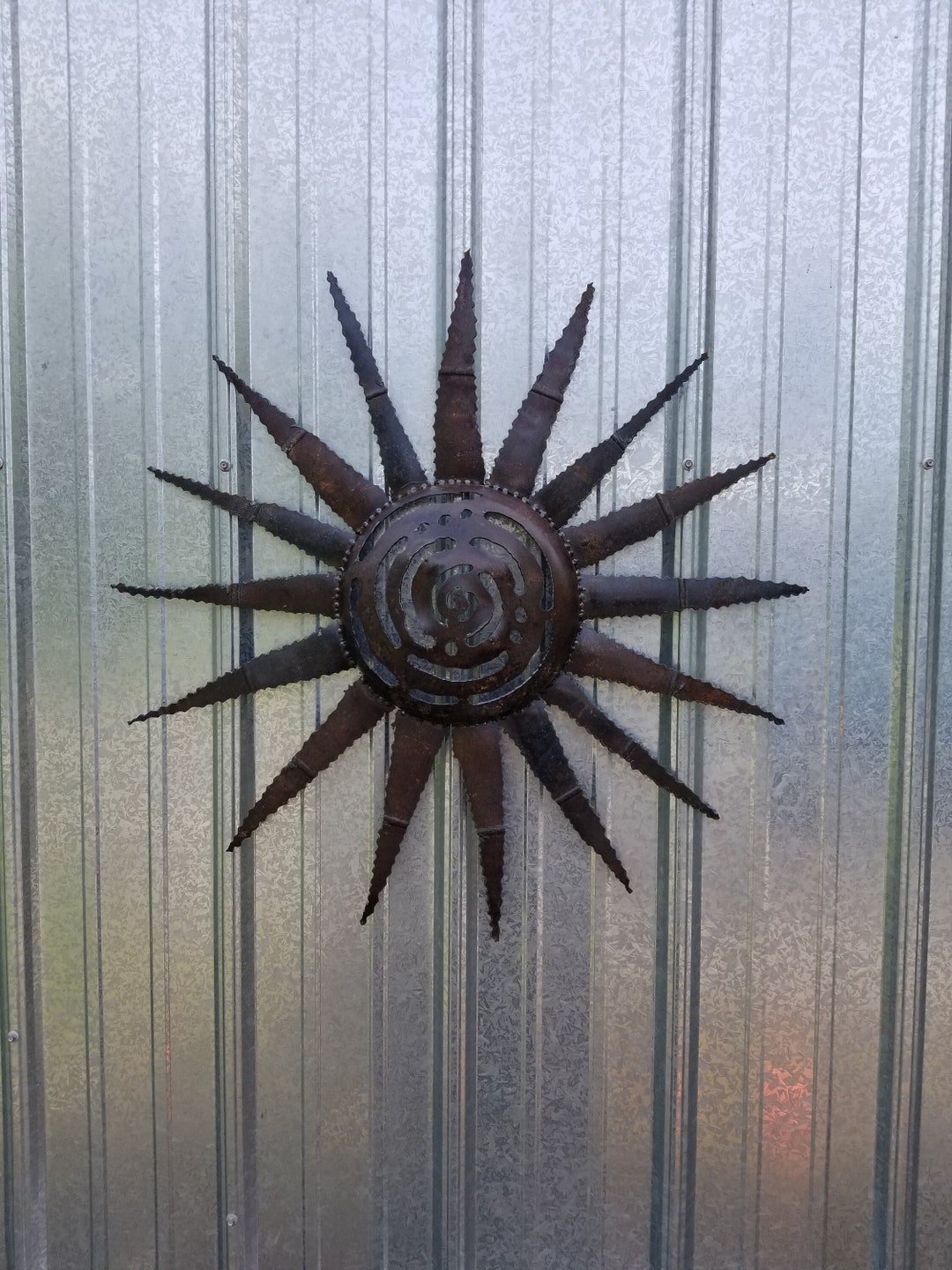 Large Metal Star, Farmhouse Décor, Metal Lawn Art, Front Porch Décor
