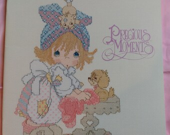 Precious Moments Cross Stitch Etsy