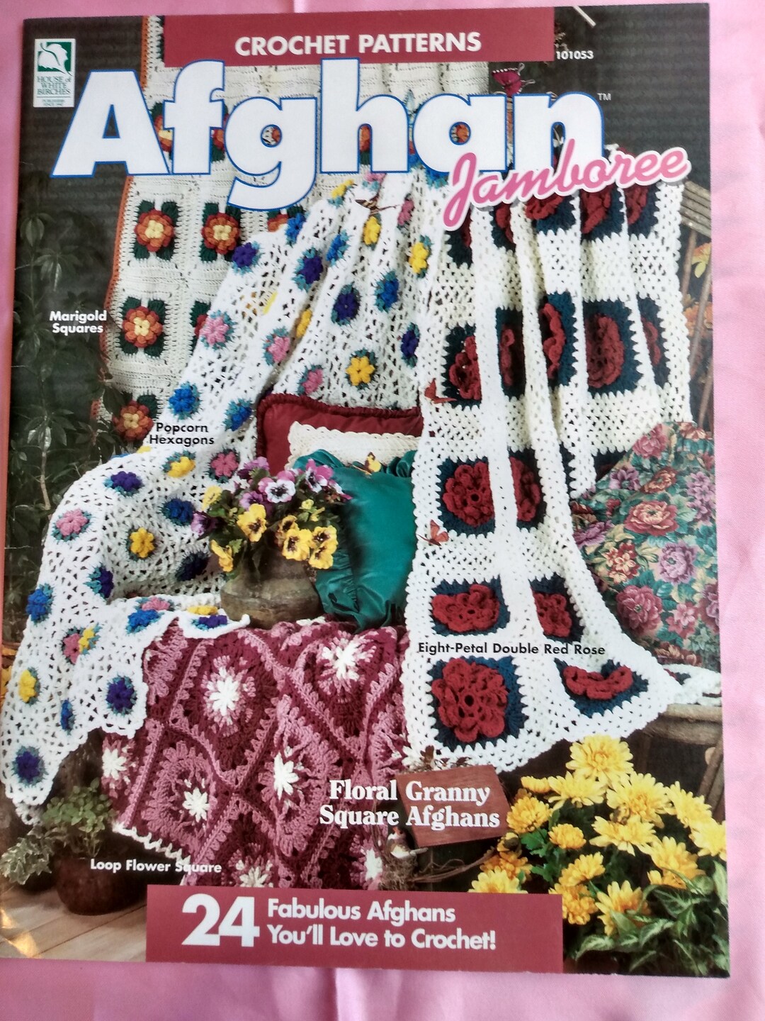 Afghan Jamboree. Crochet. 24 Fabulous Designs to Crochet. Baby, Granny