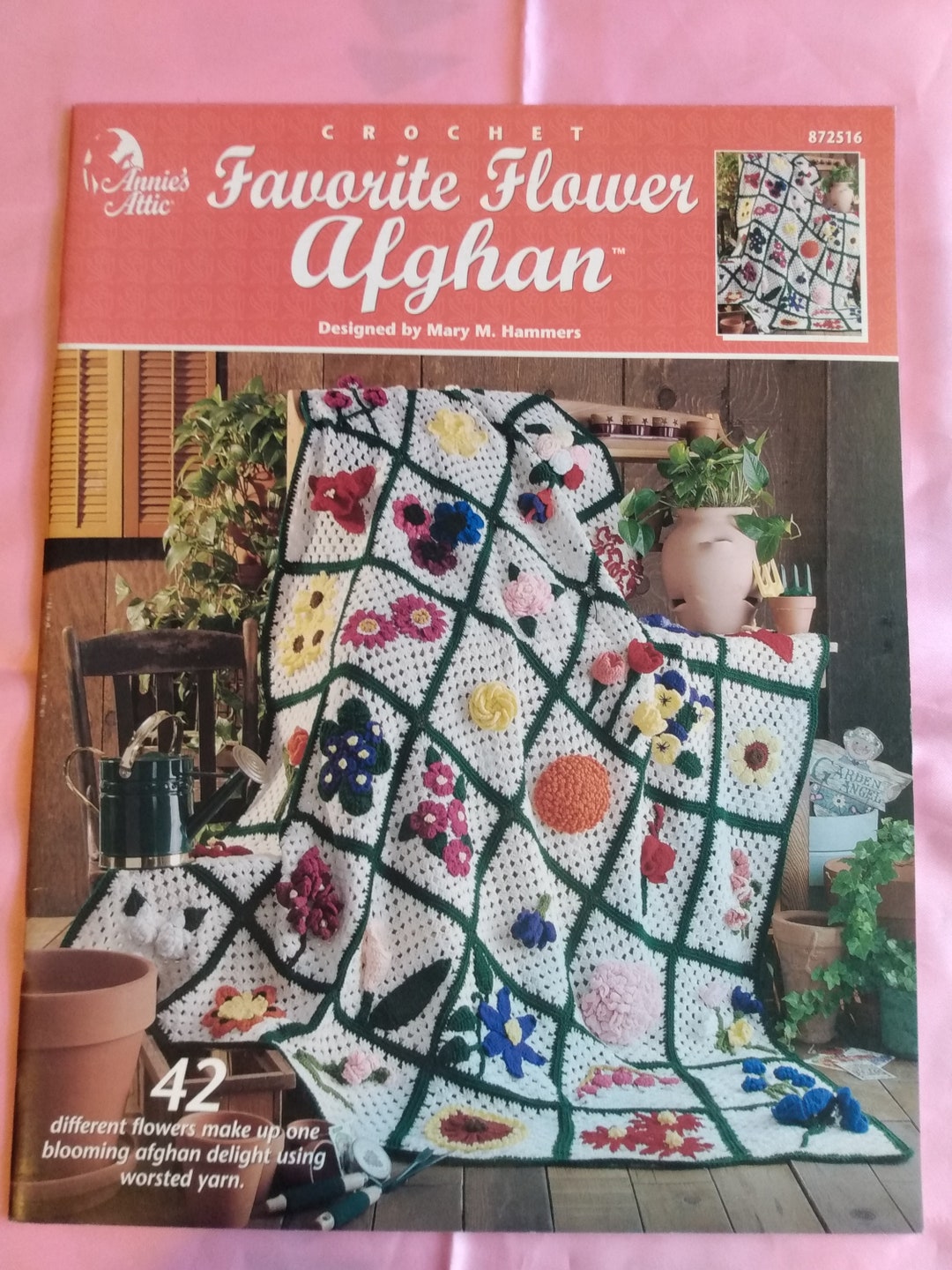 Favorite Flower Afghans to Crochet. Annie's Attic. 42 Different Flowers ...