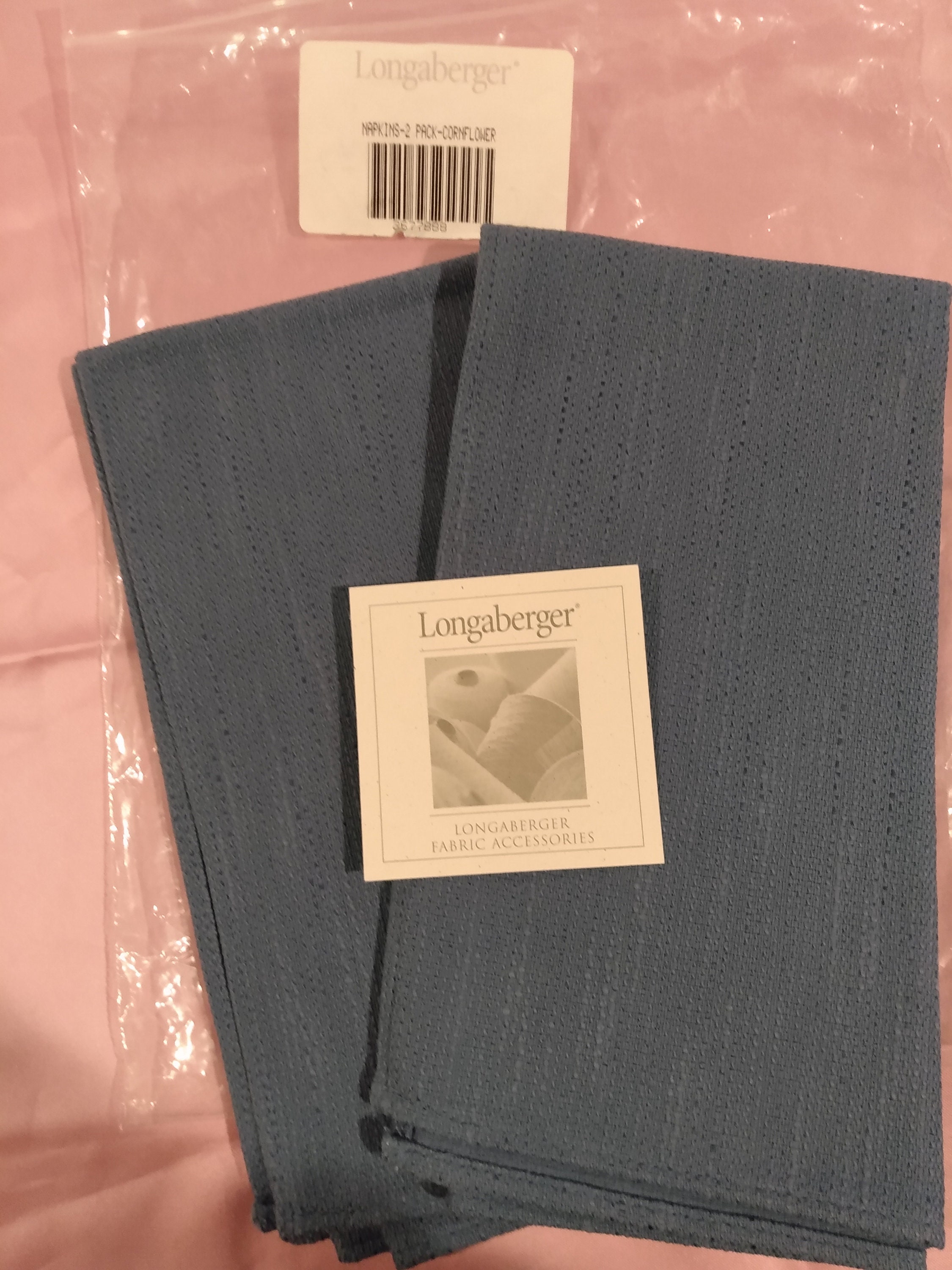 Longaberger Napkins. 2 Pack. Choice of Patterns/Colors: | Etsy