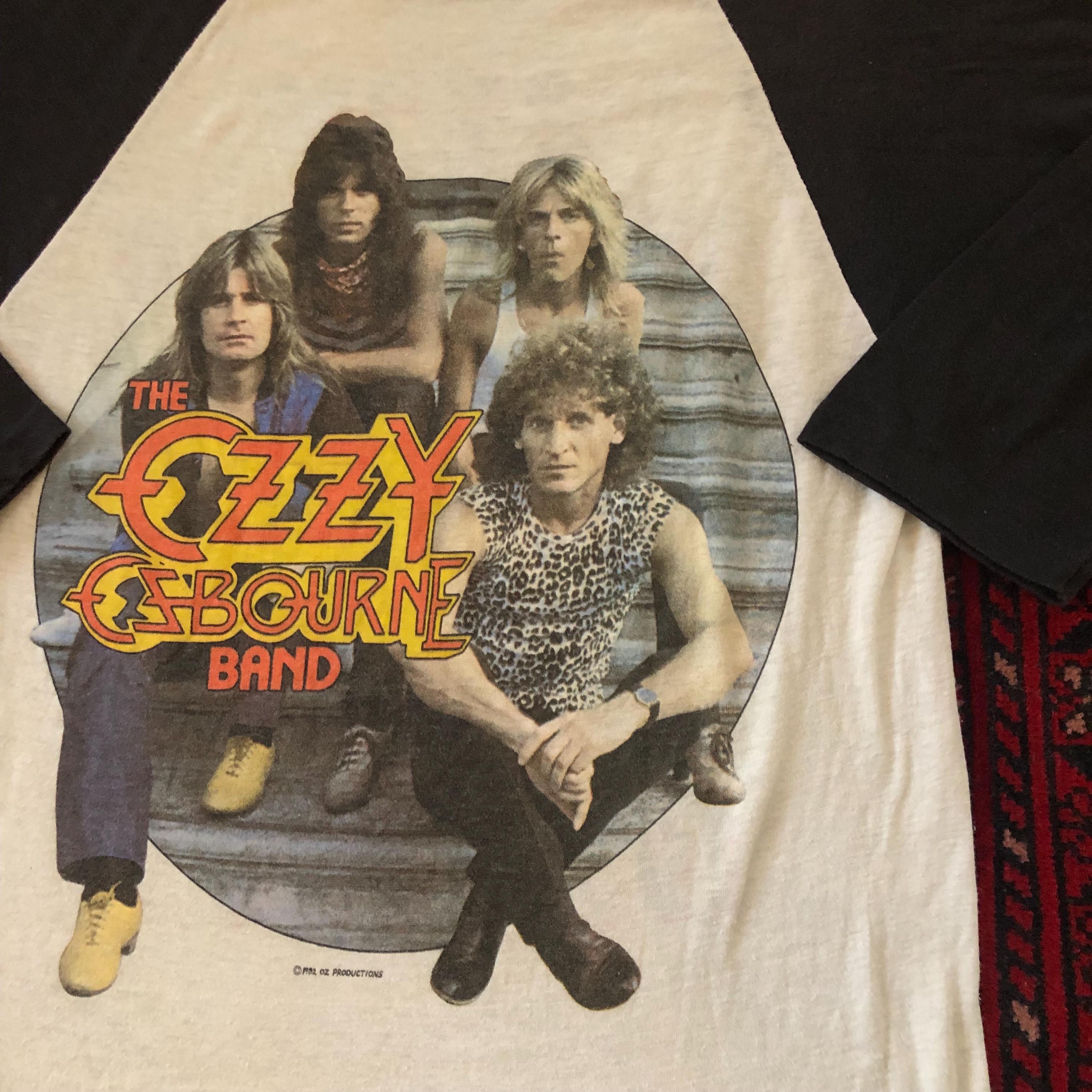Vintage 1982 the Ozzy Osbourne Band Tour Shirt - Etsy