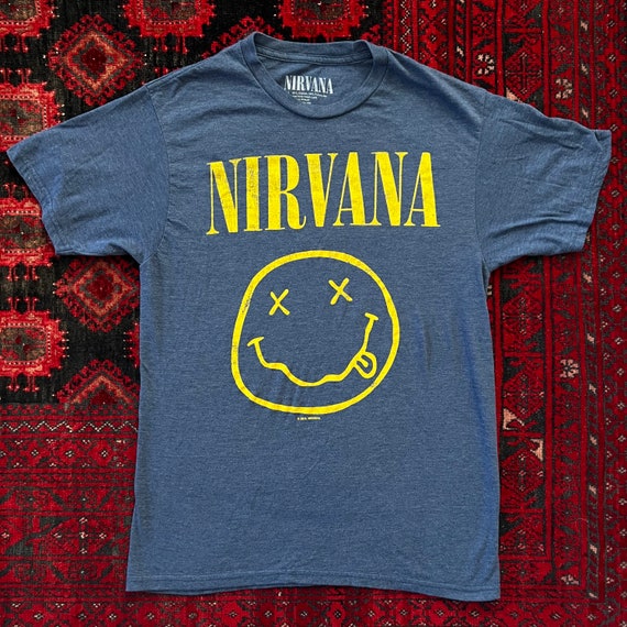 Nirvana Logo T Shirt - Medium