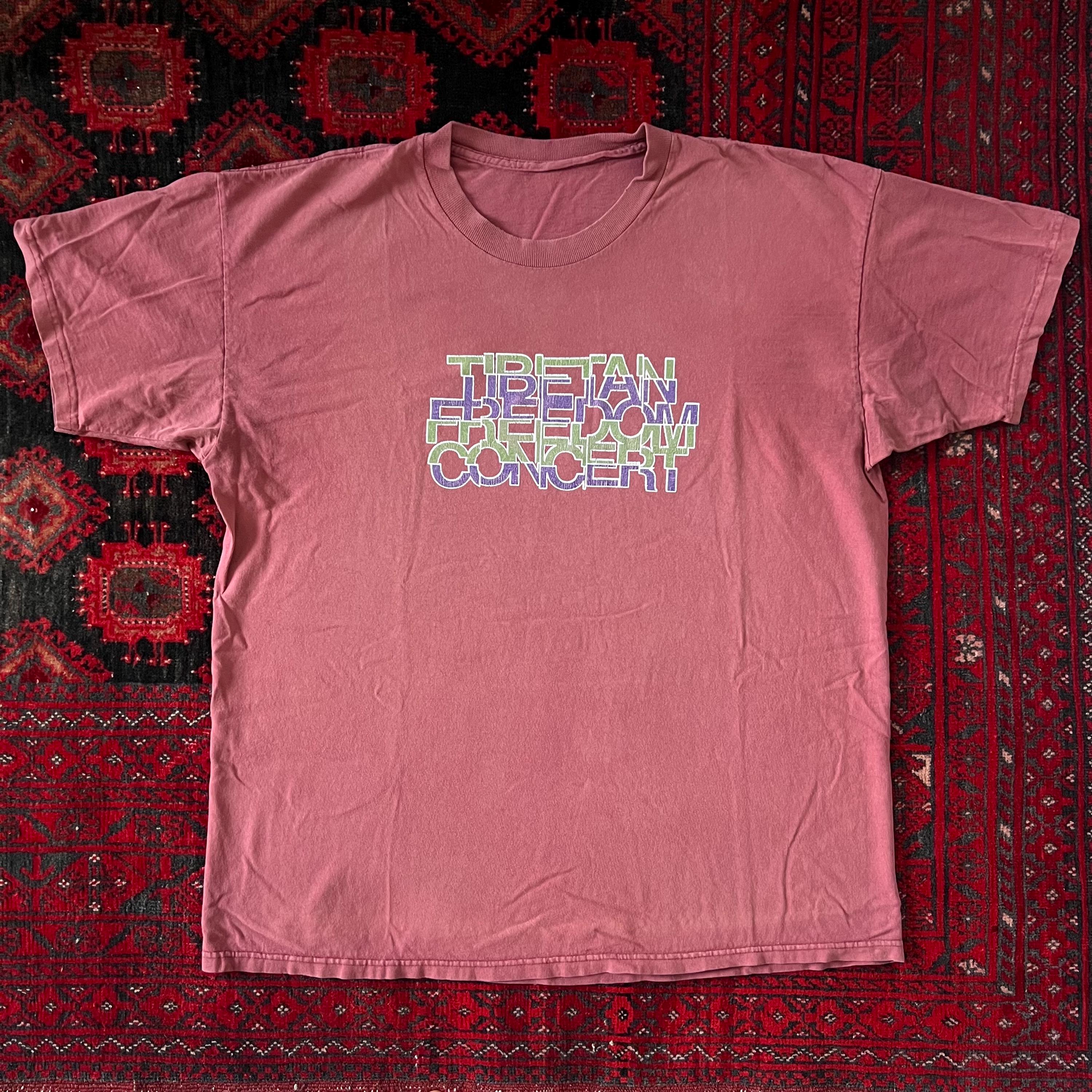 Vintage 1998 Tibetan Freedom Concert T Shirt - Washington DC - XL