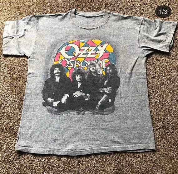 Vintage 1989 Ozzy Osbourne Tour Shirt