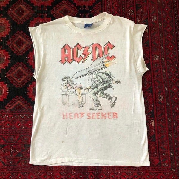 Vintage 1988 AC/DC Heat Seeker Tour Shirt