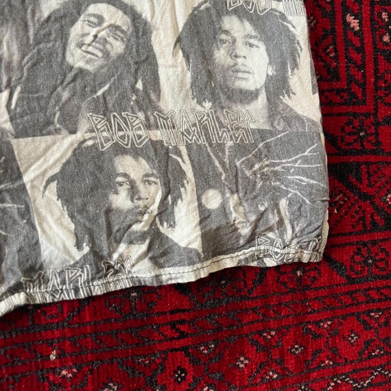 Bob Marley All Over Print Button Up Down Shirt - … - image 7