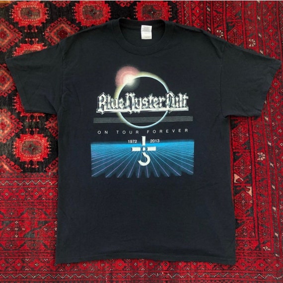2013 Blue Oyster Cult On Tour Forever Shirt - Large - Gem