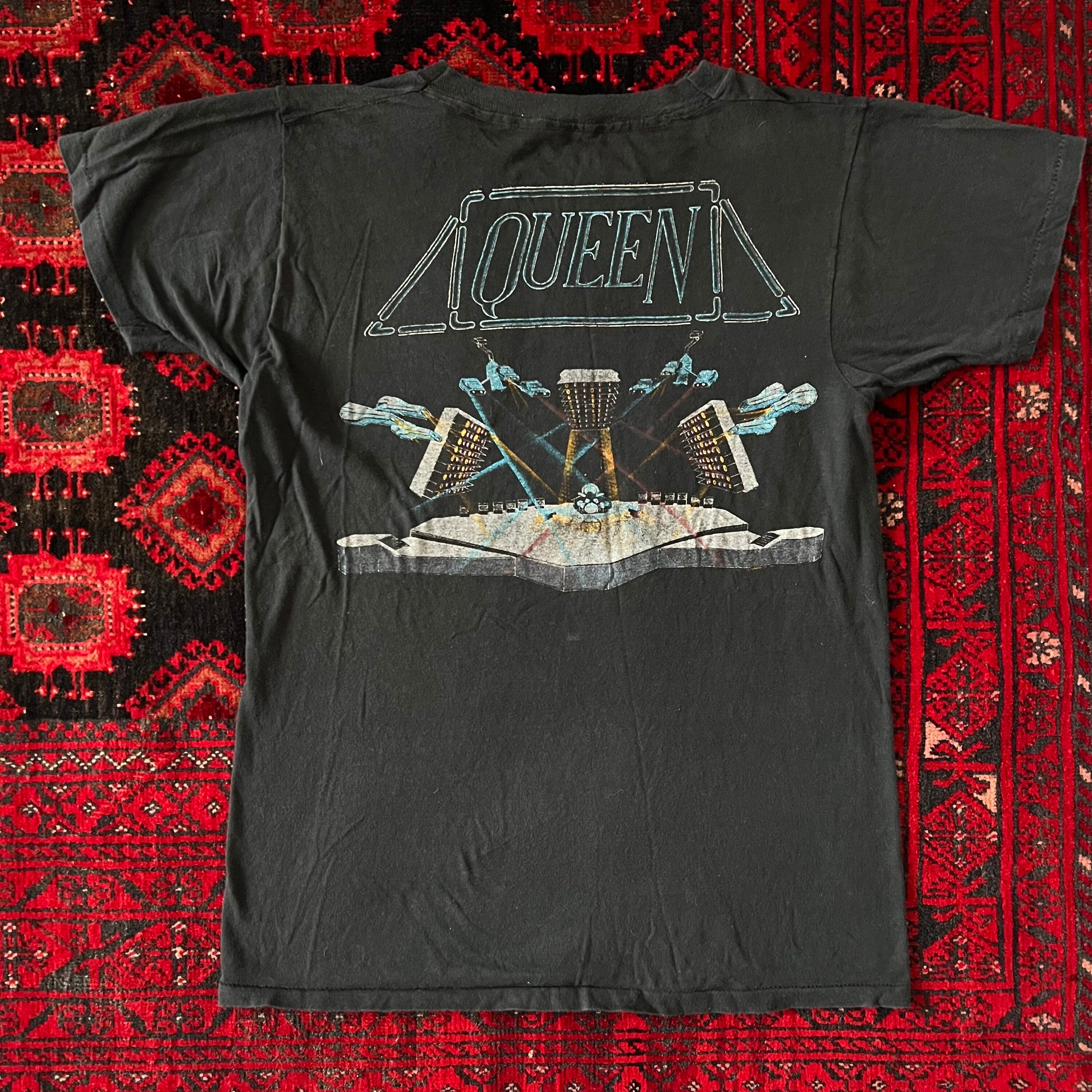 Vintage 1982 Queen Hot Space American Tour Shirt Large - Etsy