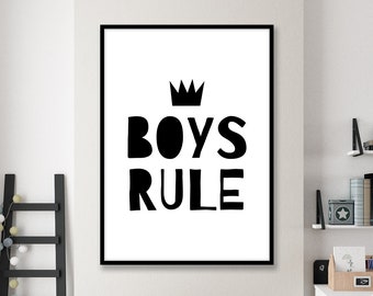 Boys Room Decor Etsy