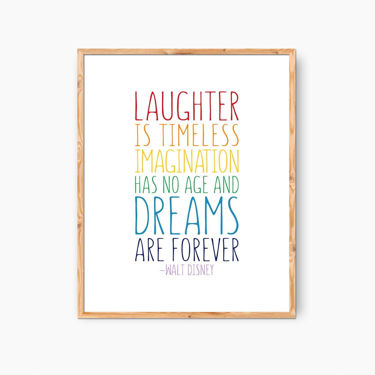 framed walt disney quote - disney quotes inspirational