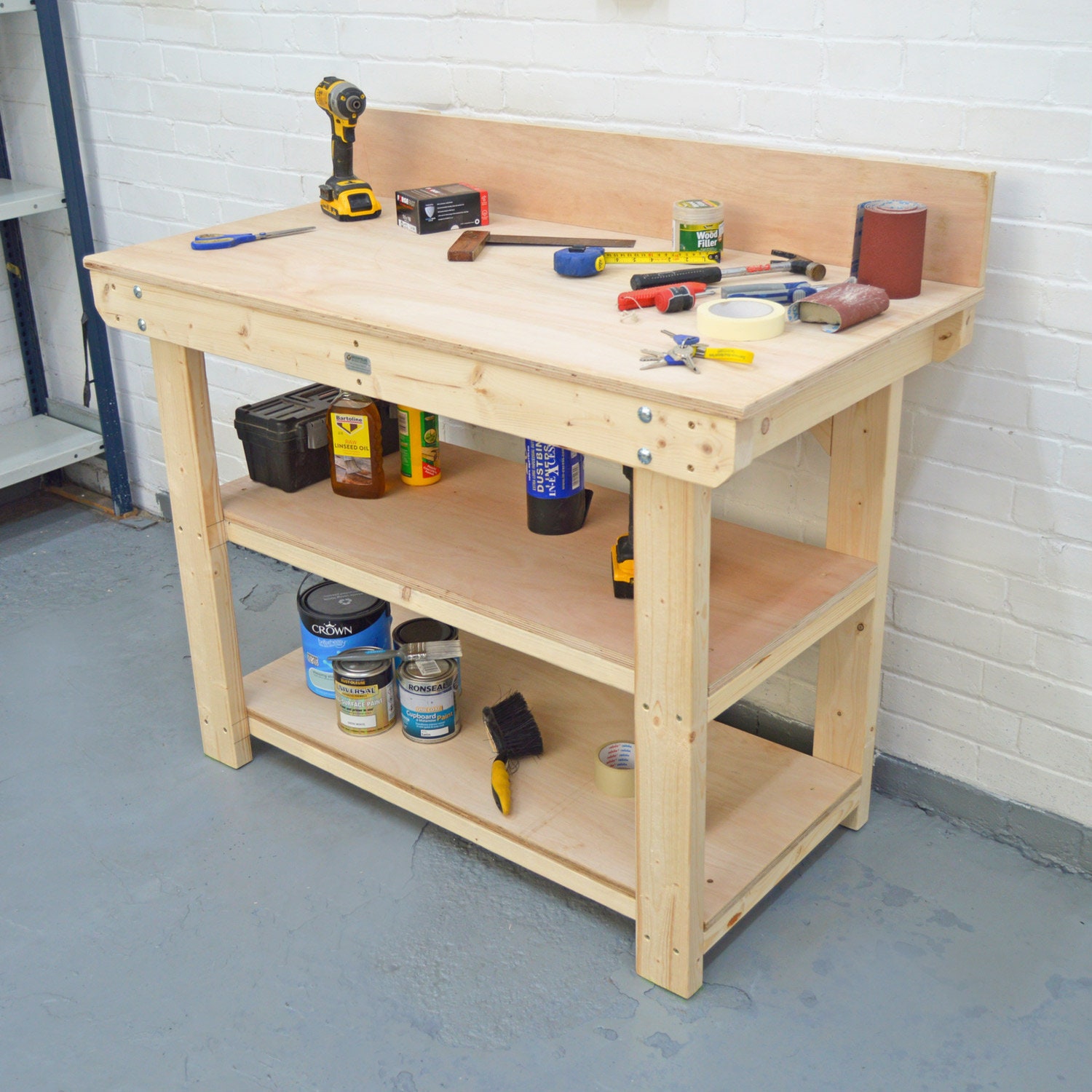 How to Build a Sturdy Workbench Using Cheap Wood 